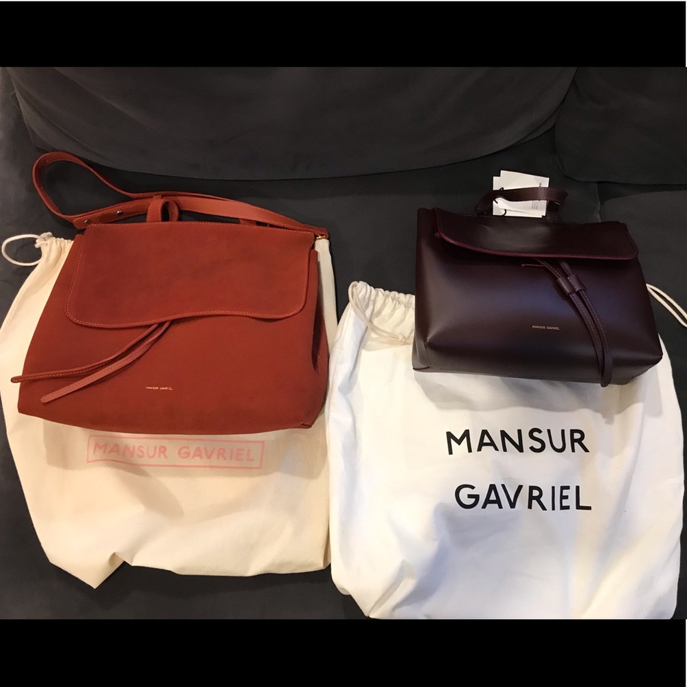 ♦️SOLD♦️Mansur Gavriel Lady Bag in Burnt orange suede - Picture 15 of 15